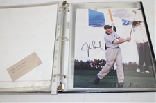 Binder of Signed Photos Lehman & Others JSA ALOA