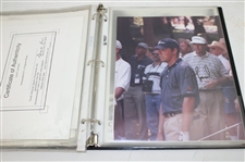 Binder of Signed Photos Lehman & Others JSA ALOA