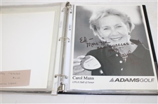 Binder of Signed Photos Lehman & Others JSA ALOA