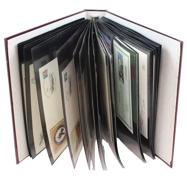 Binder of First Day Covers Some Signed Nicklaus & Others JSA ALOA