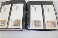 Binder of First Day Covers Some Signed Nicklaus & Others JSA ALOA