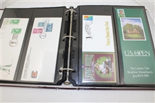 Binder of First Day Covers Some Signed Nicklaus & Others JSA ALOA