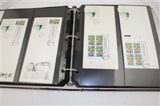 Binder of First Day Covers Some Signed Nicklaus & Others JSA ALOA