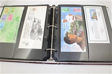 Binder of First Day Covers Some Signed Nicklaus & Others JSA ALOA