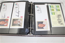 Binder of First Day Covers Some Signed Nicklaus & Others JSA ALOA