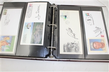 Binder of First Day Covers Some Signed Nicklaus & Others JSA ALOA