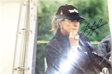 Binder of Signed Photos Price, Olazabal & Others JSA ALOA