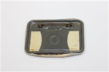 1962 Masters Tournament Employee Badge - Golf Shop - Freddie Mertins 