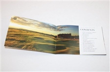 John Daly Signed 2024 OPEN Championship at Royal Troon Player Handbook JSA ALOA