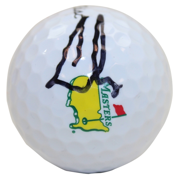 Ernie Els Signed Masters Golf Ball JSA ALOA
