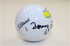 Tommy Aaron Signed Masters Golf Ball JSA ALOA