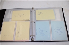 Album With (110) Signed Cuts From 1920-2020
