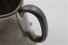 Vintage Gentry Pewter Beer Stein with Crossed Golf Clubs & Golf Ball in Relief