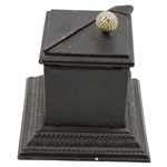 Vintage Cigarette and Tobacco Load Dispenser with Ball and Club on Top