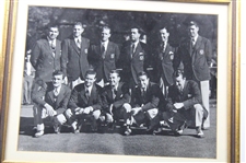 1935 Ryder Cup Dual Team Photo Framed Presentation - PGA REACH Collection