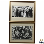 1933 Ryder Cup Dual Team Photo Framed Presentation - PGA REACH Collection