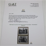 1929 Ryder Cup Dual Team Photo Framed Presentation - PGA REACH Collection