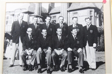 1961 Ryder Cup Dual Team Photo Framed Presentation - PGA REACH Collection