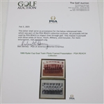1969 Ryder Cup Dual Team Photo Framed Presentation - PGA REACH Collection