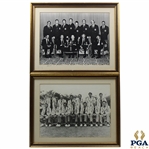 1973 Ryder Cup Dual Team Photo Framed Presentation - PGA REACH Collection
