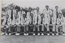 1973 Ryder Cup Dual Team Photo Framed Presentation - PGA REACH Collection