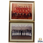 1975 Ryder Cup Dual Team Photo Framed Presentation - PGA REACH Collection