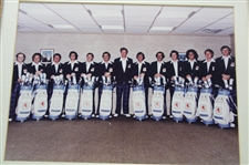 1975 Ryder Cup Dual Team Photo Framed Presentation - PGA REACH Collection