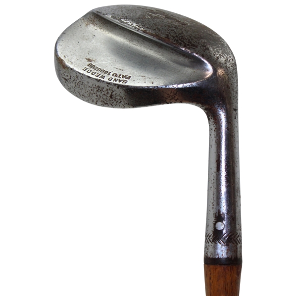 Walter Hagen Sand Wedge PatD 1695598 - Concave Face Filled to Make Legal