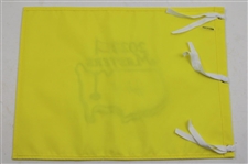 Scottie Scheffler Signed 2022 Masters Embroidered Flag JSA ALOA
