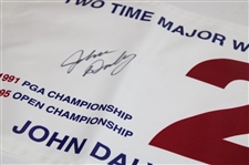 John Daly Signed 2 Time Major Winner Flag - Daly Collection JSA ALOA