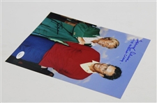 Jack Nicklaus & Tommy Aaron Dual Signed Green Jacket 8x10 Photo JSA #CB46161