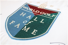 Goosen, Stephenson, Payne & Walters Signed World Golf Hall of Fame Flag JSA ALOA