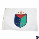 LPGA Founder Marlene Bauer Hagge Signed World Golf Hall of Fame Flag JSA ALOA