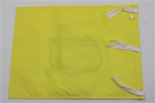 Jack Nicklaus Signed Undated Masters Embroidered Flag w/Years Won JSA ALOA