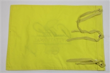 Arnold Palmer Signed Arnold Palmer Invitational Yellow Embroidered Flag JSA ALOA