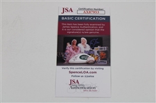 Mark O'Meara Signed Undated Masters Embroidered Flag w/'1998' JSA #AX87953