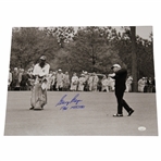 Gary Player Signed Black And White Post Swing 16x20 Photo w/1961 Masters JSA #CE33713