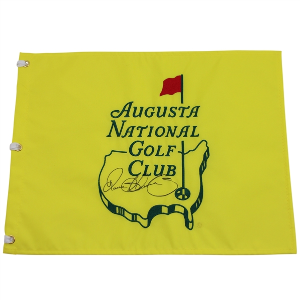 Rory McIlroy Signed Augusta National GC Member Only Embroidered Flag - New Style JSA ALOA