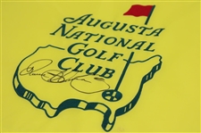 Rory McIlroy Signed Augusta National GC Member Only Embroidered Flag - New Style JSA ALOA