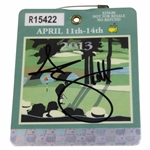 Adam Scott Signed 2013 Masters Tournament SERIES Badge #R15422 JSA ALOA