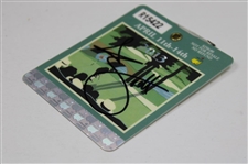 Adam Scott Signed 2013 Masters Tournament SERIES Badge #R15422 JSA ALOA