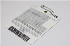 Adam Scott Signed 2013 Masters Tournament SERIES Badge #R15422 JSA ALOA