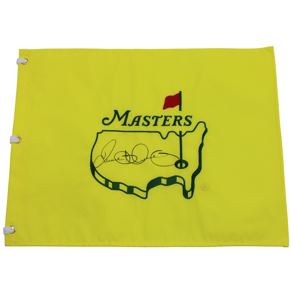 Rory McIlroy Signed Undated Masters Embroidered Flag - Masters Secured Grand Slam JSA ALOA