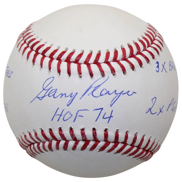 Gary Player Signed Rawlings Baseball W/ Majors Won JSA #CA63059