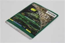 2023 Masters Tournament SERIES Badge #R11458 - Jon Rahm Winner