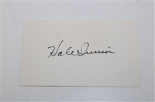 Hale Irwin's Signed Wheaties Box, 2008 Hualalai Resort Poster & 3x5 Index Card JSA ALOA
