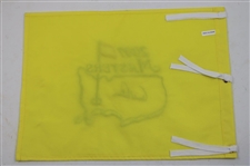 Arnold Palmer Signed 2007 Masters Embroidered Flag JSA ALOA