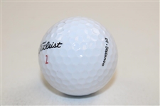 Arnold Palmer Signed Masters Logo Golf Ball JSA ALOA