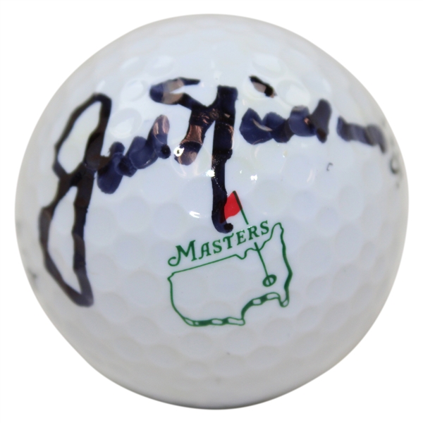 Jack Nicklaus Signed Masters Classic Slazenger 3 Logo Golf Ball JSA ALOA