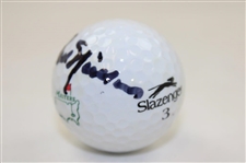 Jack Nicklaus Signed Masters Classic Slazenger 3 Logo Golf Ball JSA ALOA